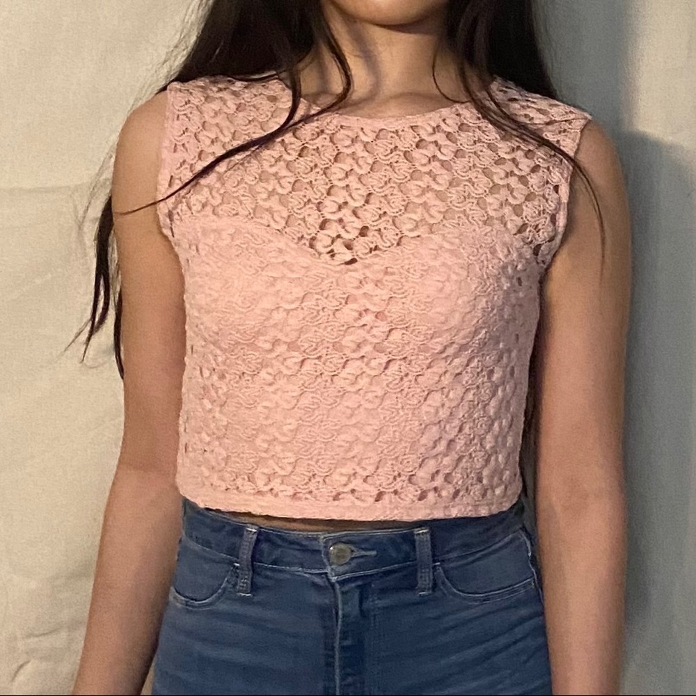 Sweetheart Crochet Top
